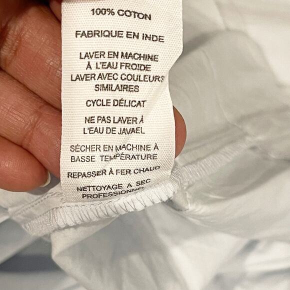 Ulla Johnson Mae Mini Dress Sea Glass Poplin Babydoll Pleated Women's Size 6 NWT - Picture 12 of 13